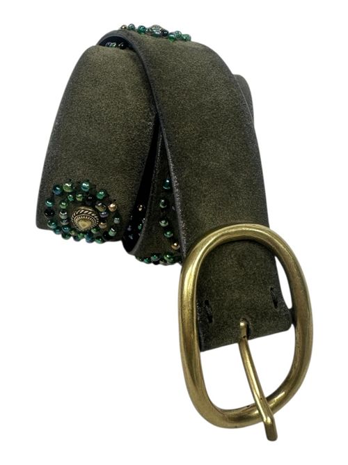 cintura donna militare con perline a fiore Puntovita & Arsenice | PV2607-SCAM INV318BIS